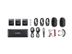 Godox MoveLink II M2 Kablosuz İkili Mikrofon Kiti