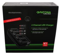 Patona 1702 EN-EL15 Nikon Premium 4'lü Şarj Cihazı
