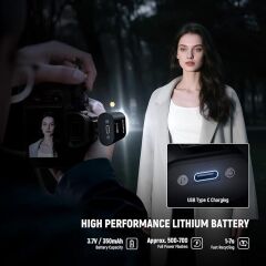 Neewer N12L Li-ion Mini Tepe Flaşı / Led Video Işığı