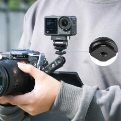 Ulanzi CA22 DJI Osmo Action 3/4 İçin Cold Shoe Adaptörü