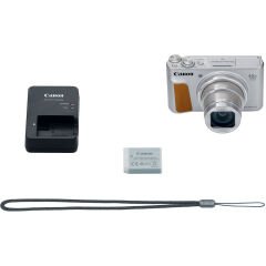 Canon PowerShot SX740 HS Lite Edition Fotoğraf Makinası (Gümüş)