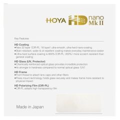 Hoya 82mm HD Nano Mk II UV Filtre