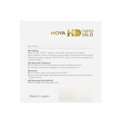 Hoya 82mm HD Nano Mk II CPL Filtre