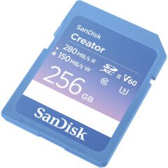 Sandisk 256GB Creator UHS-II 280MB/s V60 SDXC Kart