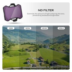 Freewell Avata 2 Standard Day 4 Pack ND Filtre Seti (FW-DAV2-STD)
