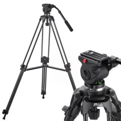 Jieyang 0606A 165cm Profesyonel Video Tripod