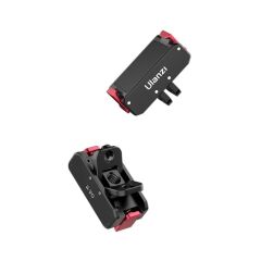 Ulanzi OA-11 Osmo Action 3/4/5 Uyumlu Manyetik Katlanabilir Çift Bağlantı Aparatı