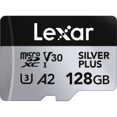 Lexar 128GB Silver Plus 205MB/s microSDXC Kart