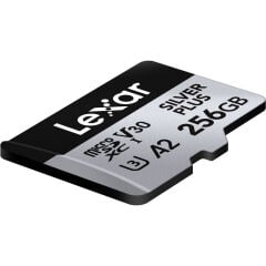 Lexar 256GB Silver Plus 205MB/s microSDXC Kart
