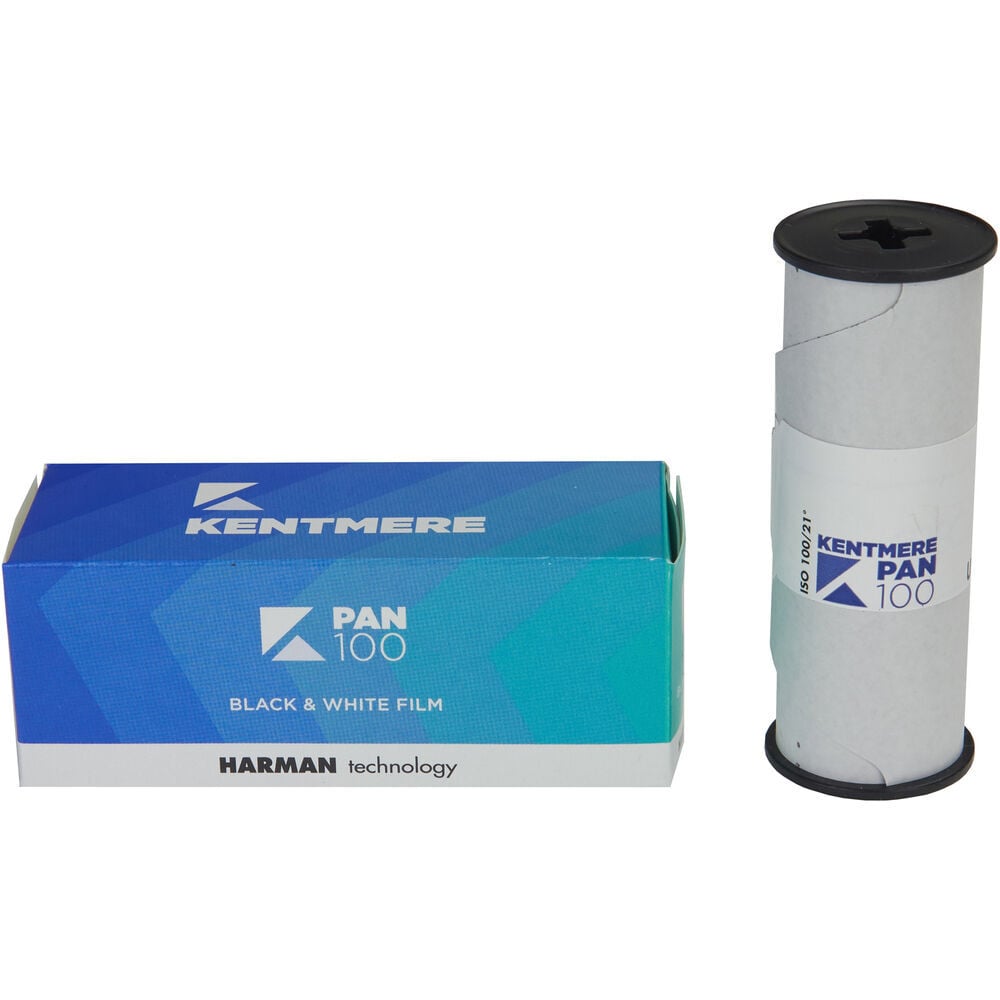Kentmere Pan 100 Siyah Beyaz Negatif 120 Roll Film (SKT: 07-2028)