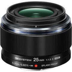 OM System M.Zuiko 25mm f/1.8 II Lens