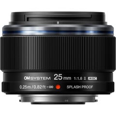 OM System M.Zuiko 25mm f/1.8 II Lens