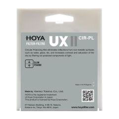 Hoya 77mm UX II CPL Filtre