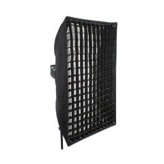 GDX Exc-180RGB-II Rgb Led Video Işığı Full Set (Gridli 60x90 Softbox + 260 cm Kalın Işık Ayağı)