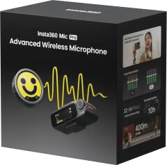 Insta360 Mic Pro Mikrofon (Tek Kişilik)