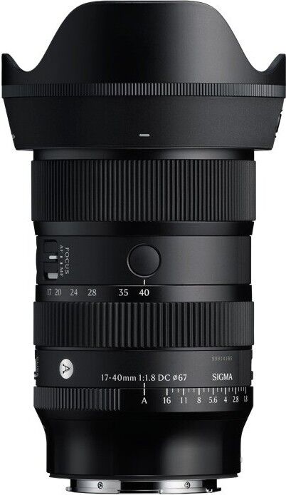 Sigma 17-40mm f/1.8 DC Art Lens (Fujifilm X)