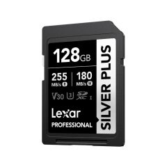 Lexar 128GB Silver Plus 255MB/s SDXC Kart