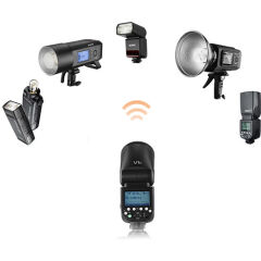 Godox V1 TTL Yuvarlak Kafa Bataryalı Tepe Flaş (Sony)