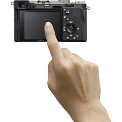 Sony A7C Gövde (Silver)