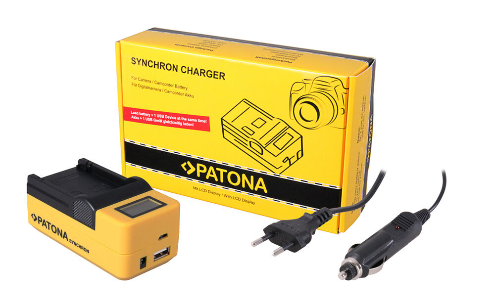 Patona 4557 Synchron FV100 Sony USB Şarj Cihazı