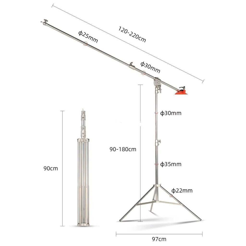 Milica Prime Focus SSS-Boom Çelik Booom Stand