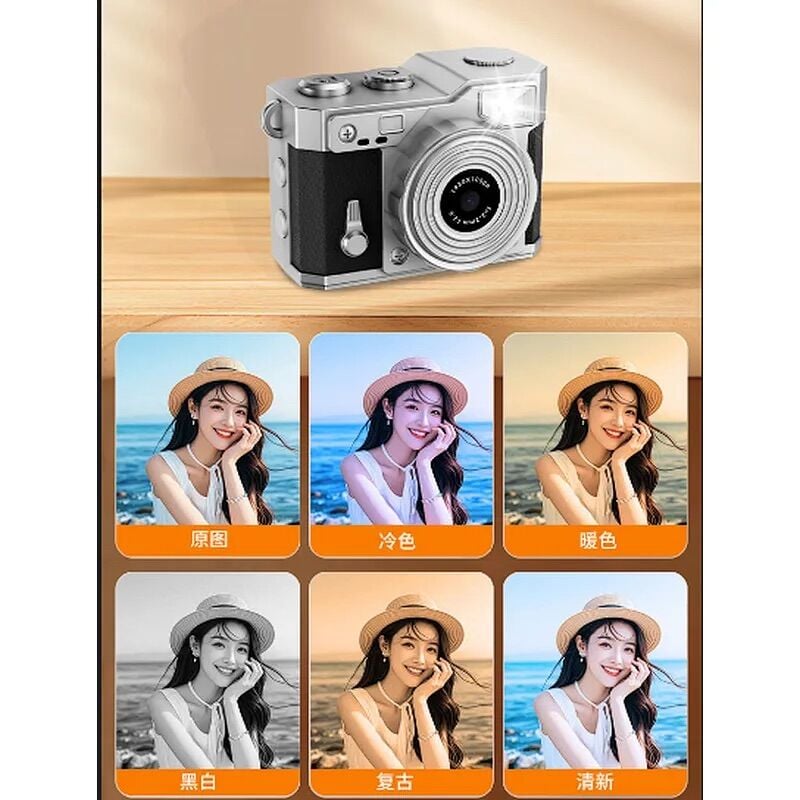 Acton Picco Retro Anahtarlık Kamera Siyah