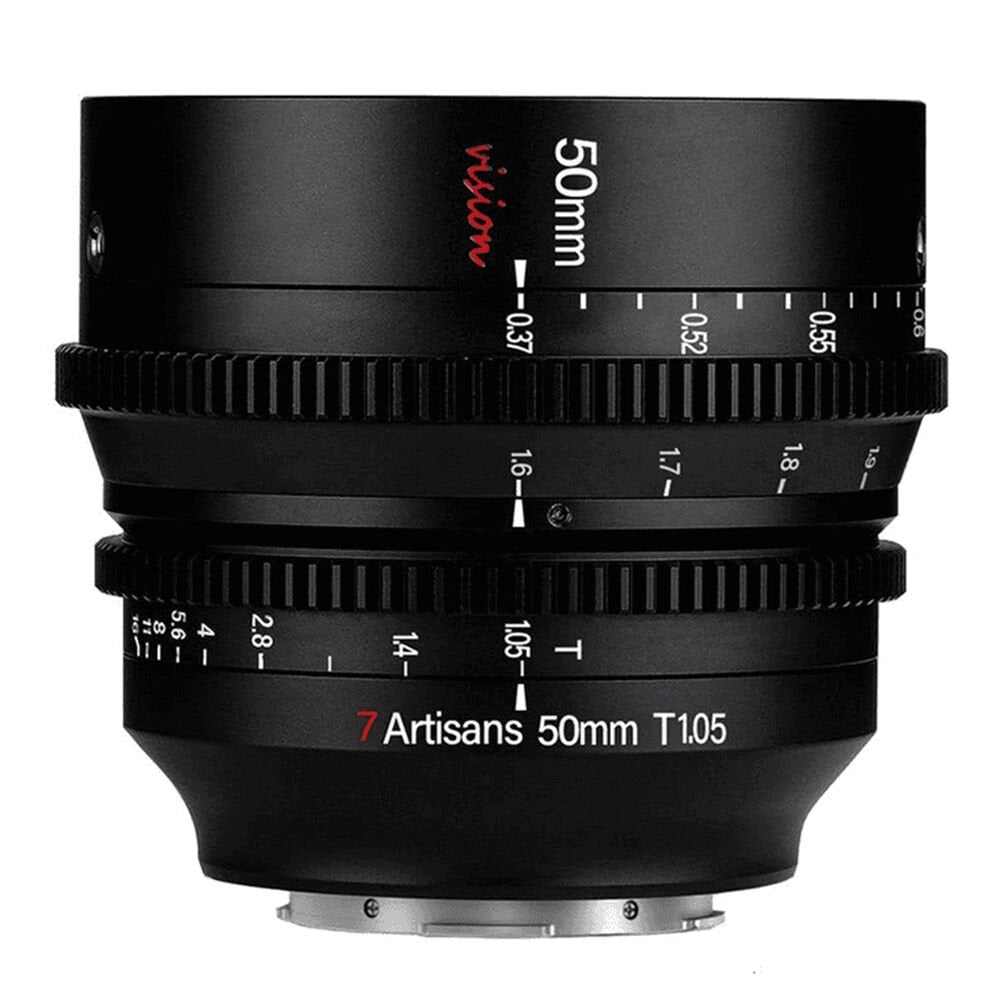 7Artisans 50mm T1.05 Lens (Sony E Mount)