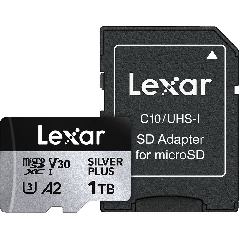 Lexar 1TB Silver Plus 205MB/s microSDXC Kart
