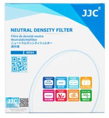 JJC 49mm ND64 Neutral Density ND Filtre (6 Stop)