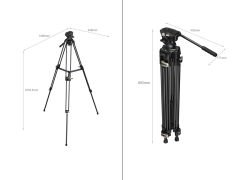 SmallRig 3751 AD-01 Video Tripodu
