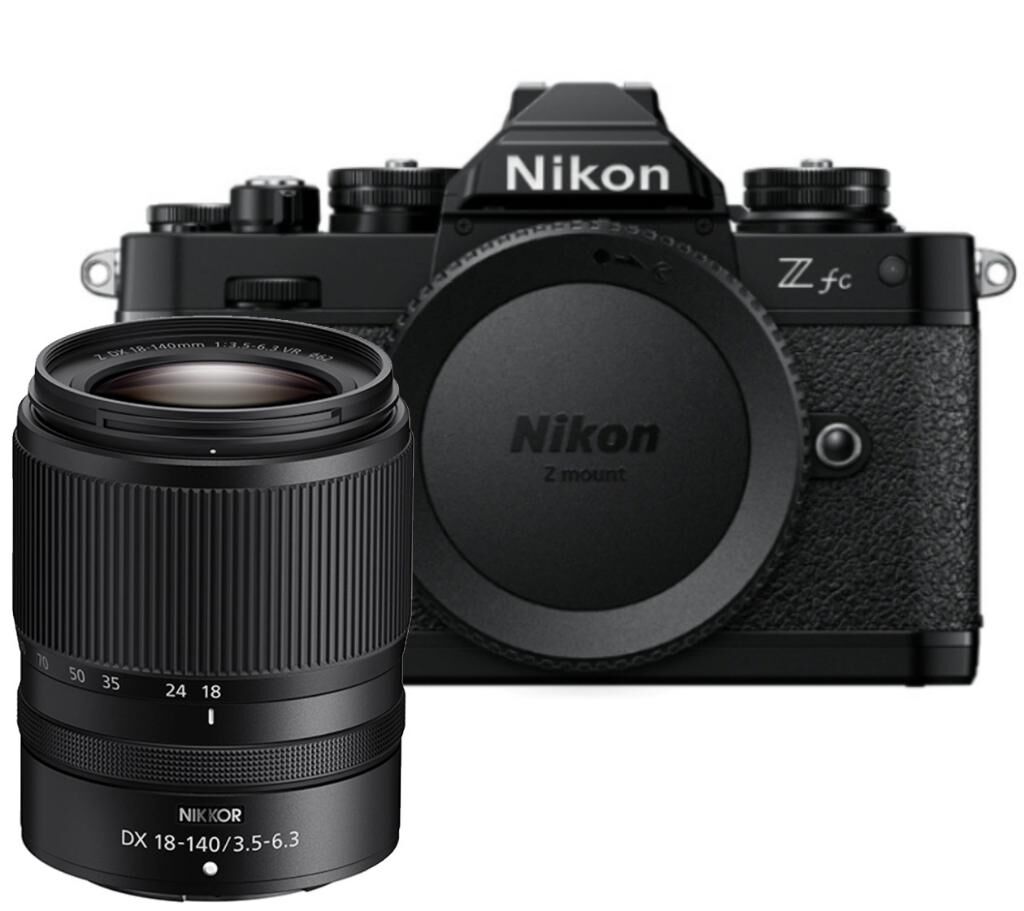 Nikon Z fc 18-140mm VR Kit (Siyah) (5.500 TL Geri Ödeme)