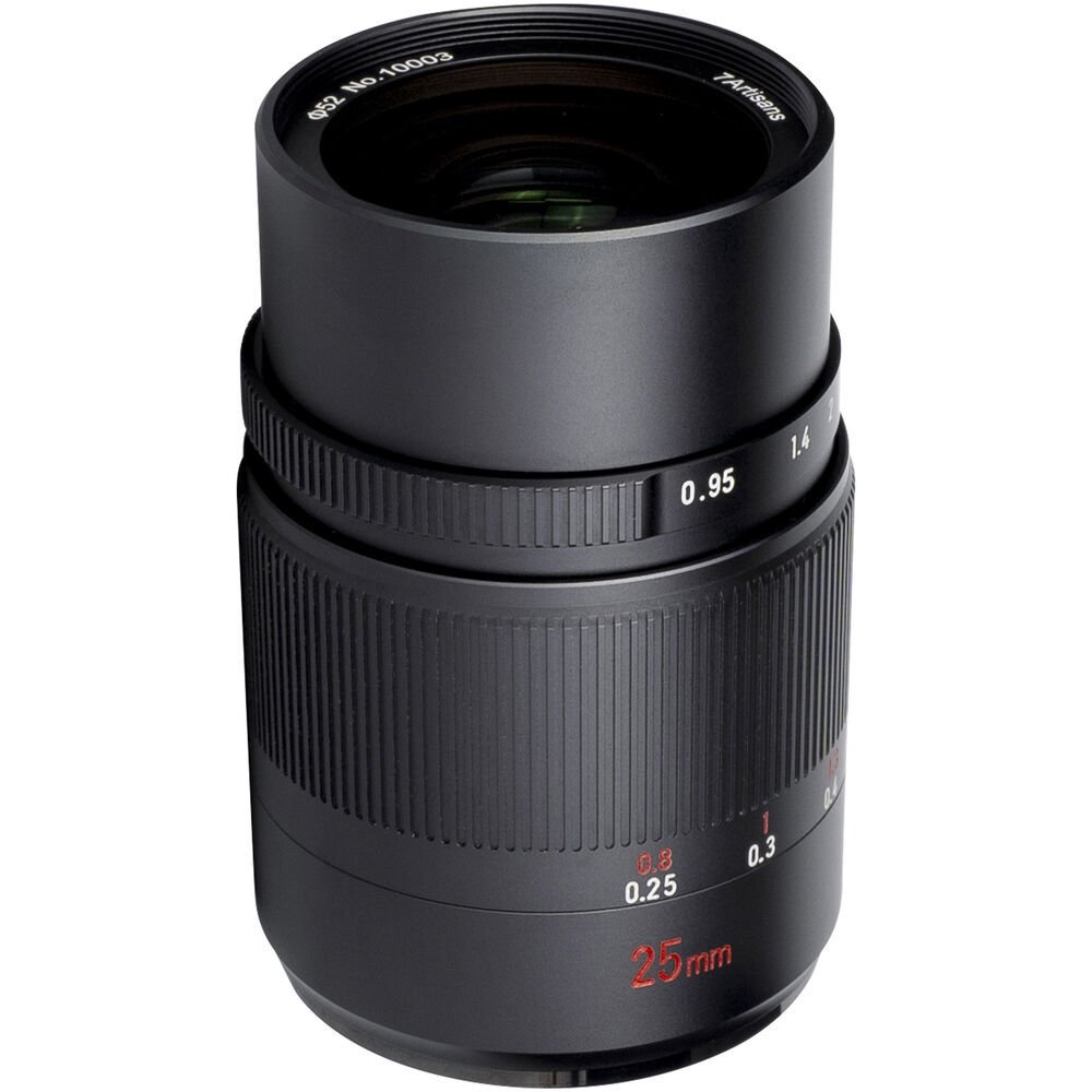 7Artisans MF 25mm f/0.95 APS-C Lens (Sony E)