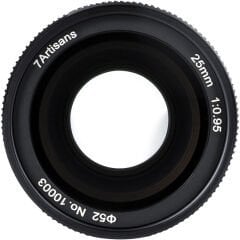 7Artisans MF 25mm f/0.95 APS-C Lens (Nikon Z)