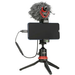 Boya BY-K9 3.5mm TRRS / USB Type-C Mikrofon Adaptörü