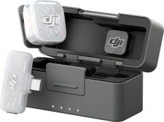 DJI Mic Mini 2S (1TX + 1 Mobile RX + Şarj Kutusu)