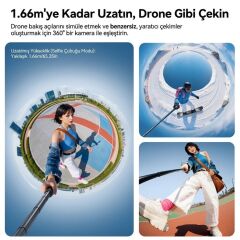 Ulanzi TT91 Otomatik Açılır 1/4 inç Bağlantılı Uzatma Çubuğu