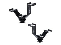 Kiwifotos VB-105 Üçlü Flaş Tutucu V-Bracket