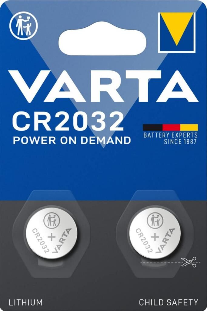 Varta CR2032 3V Lityum Pil (SKT: 07-2034)
