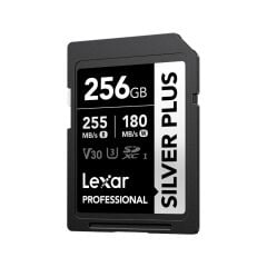 Lexar 256GB Silver Plus 255MB/s SDXC Kart