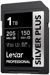 Lexar 1TB Silver Plus 205MB/s SDXC Kart